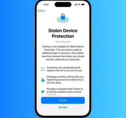 抚宁苹果授权维修店分享被盗设备保护功能开启方法 