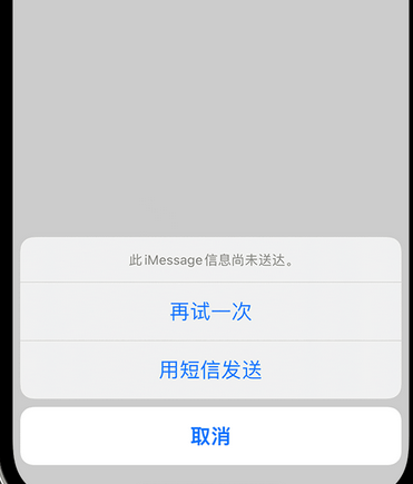 抚宁apple维修iPhone上无法正常发送iMessage信息