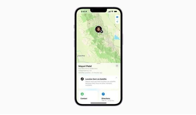 抚宁苹果14维修分享iPhone14系列中 FindMy功能通过卫星分享位置方法教程 